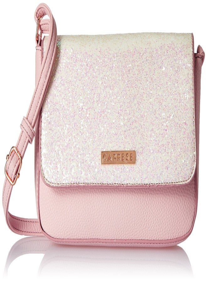 كابريس حقيبة كتف متوسطة الحجم من كابريس للنساء من نارس إس بي، لون ذهبي وردي - Image 1